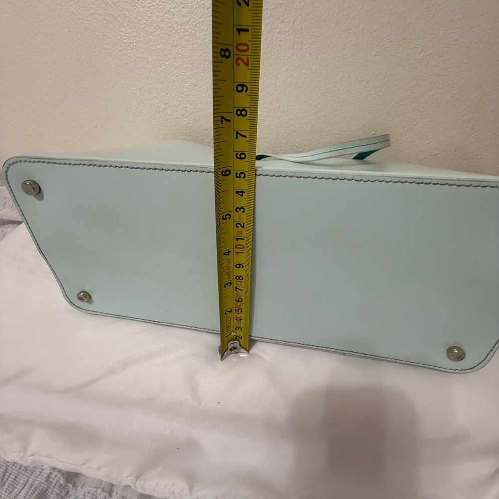 Kate Spade Mint Green Cactus Tote good condition - Picture 10 of 15